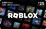 Roblox $25 Gift Card
