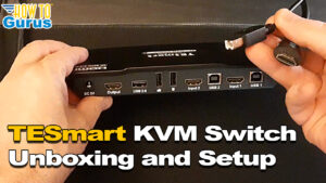 TESmart KVM Switch Unboxing and Setup